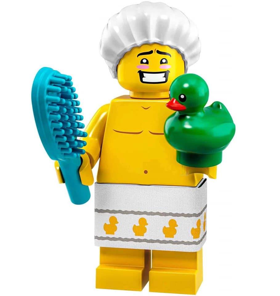 lego-minifiguren-sammelserie-collectible-minifigures-serie-19-71025-2019-2-alternative-figur-2-Dusch-Kerl