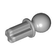 Technic Pin mit Kugel (Kreuzachse)