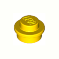 614124-Rundplatte-1x1-Gelb