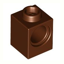 4620075-Technic-Stein-mit-Loch-1x1-Rotbraun