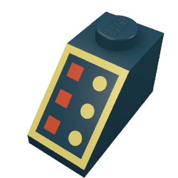 Classic Schrägstein 1x2 45°