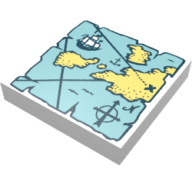 Classic Fliese 2x2 (Schatzkarte)