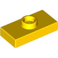 Classic Fliese mit Knopf 1x2