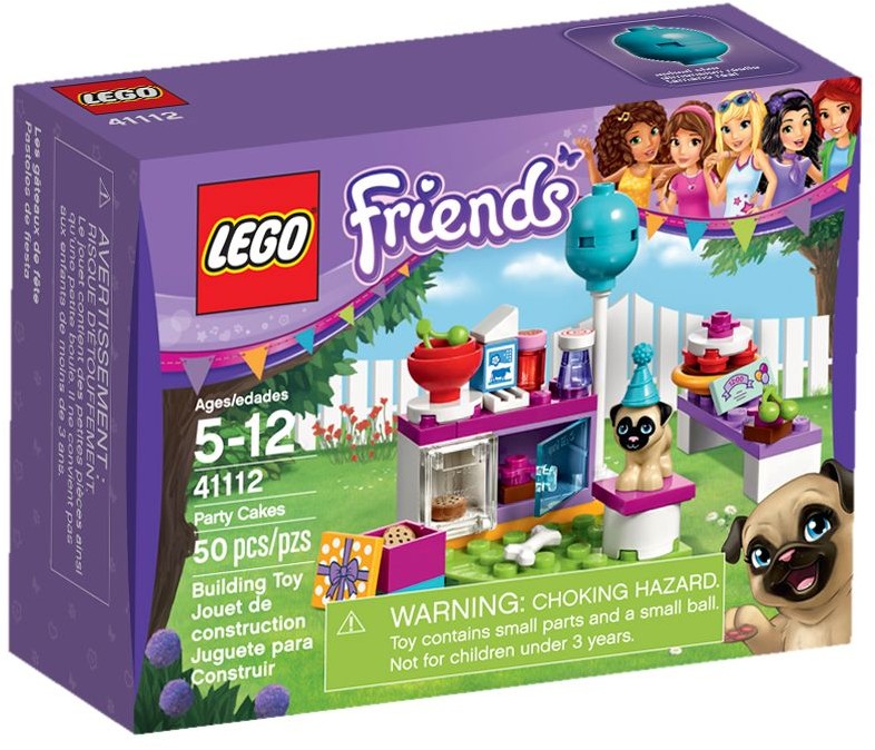41112 lego friends party cakes partykuchen
