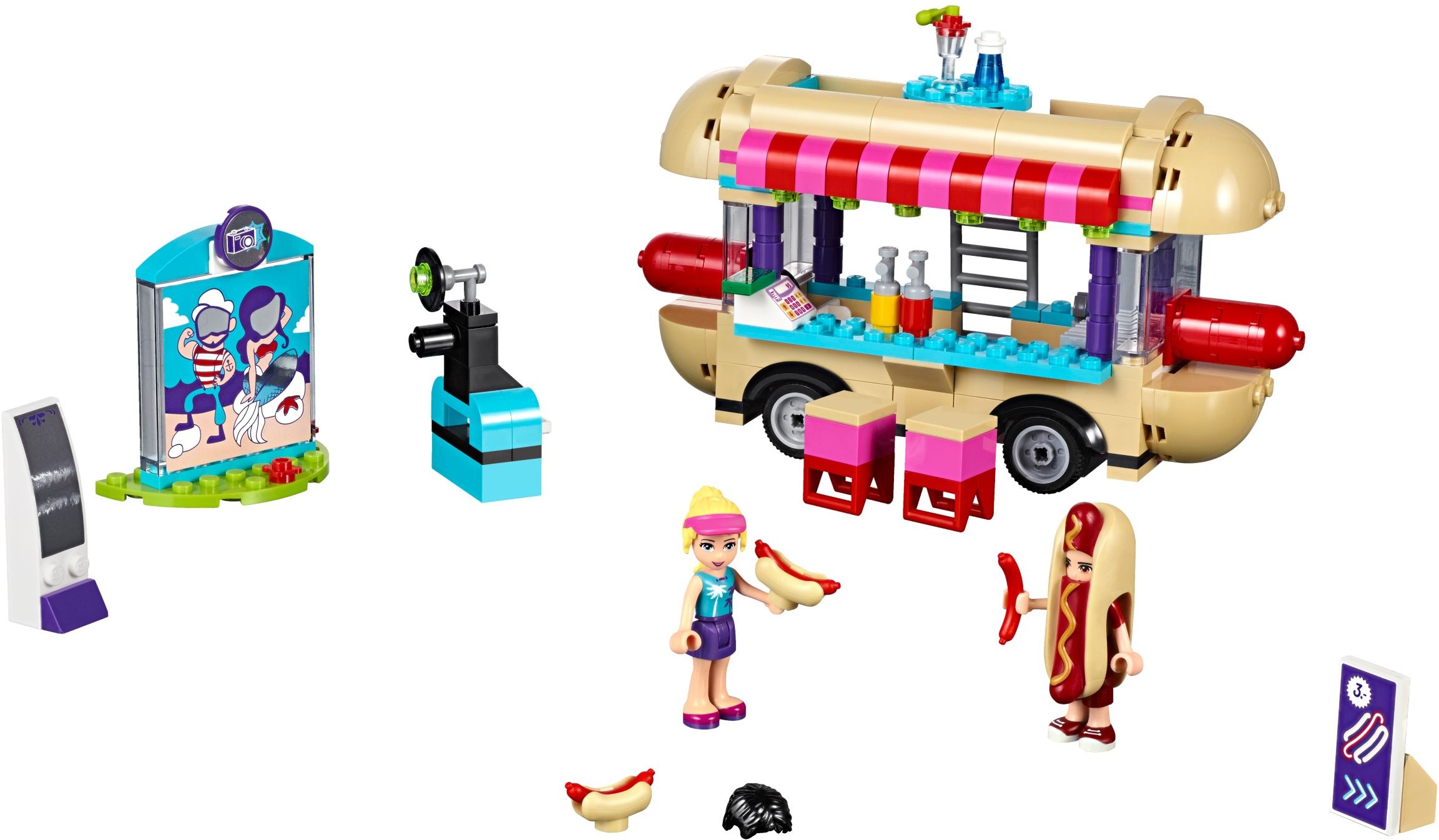 41129: LEGO® Friends Hot-Dog Stand im Freizeitpark