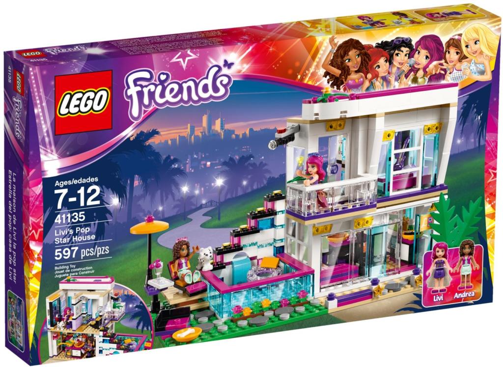 41135: LEGO® Friends Livi's Pop Star House / Livis Popstar-Villa