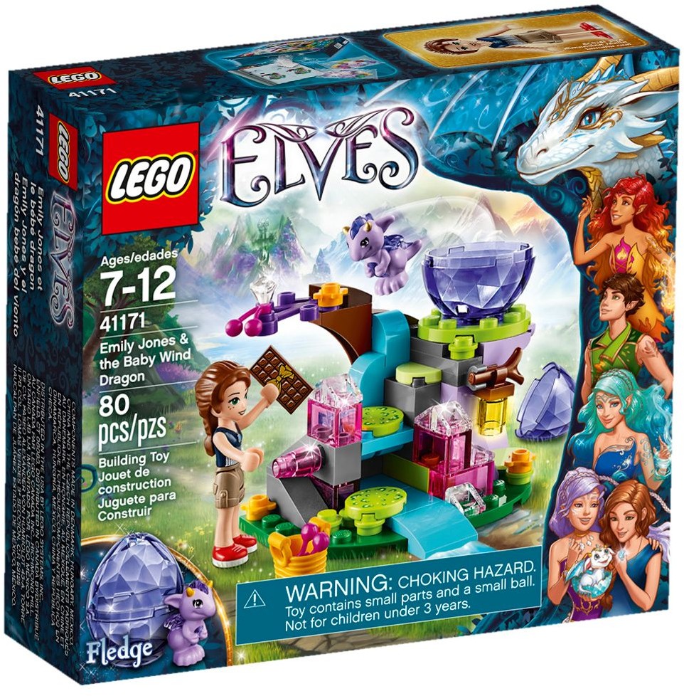 lego elves 41171 emily jones und das winddrachen baby