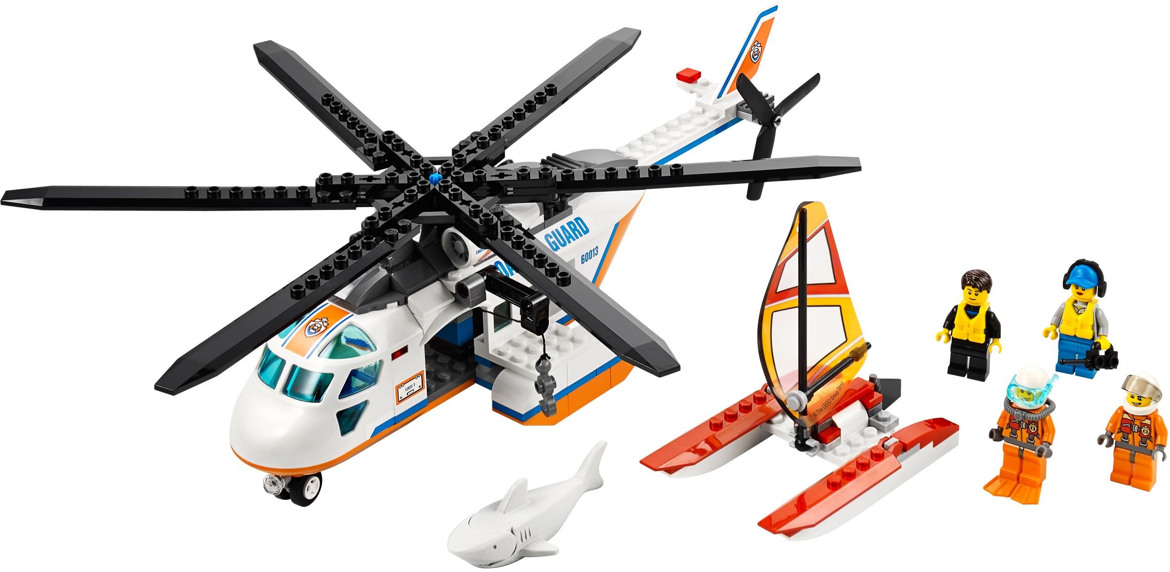 60013: Lego® City Helicopter der Küstenwache