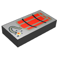 3069bp03 fliese 1x2 bedruckt dynamite