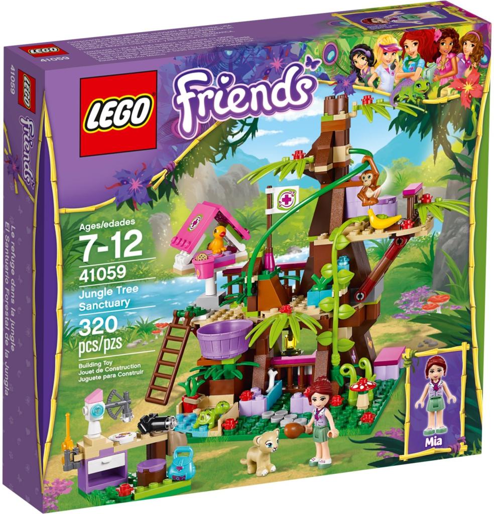 41059 lego friends unterschlupf am dschungelbaum jungle tree sanctuary