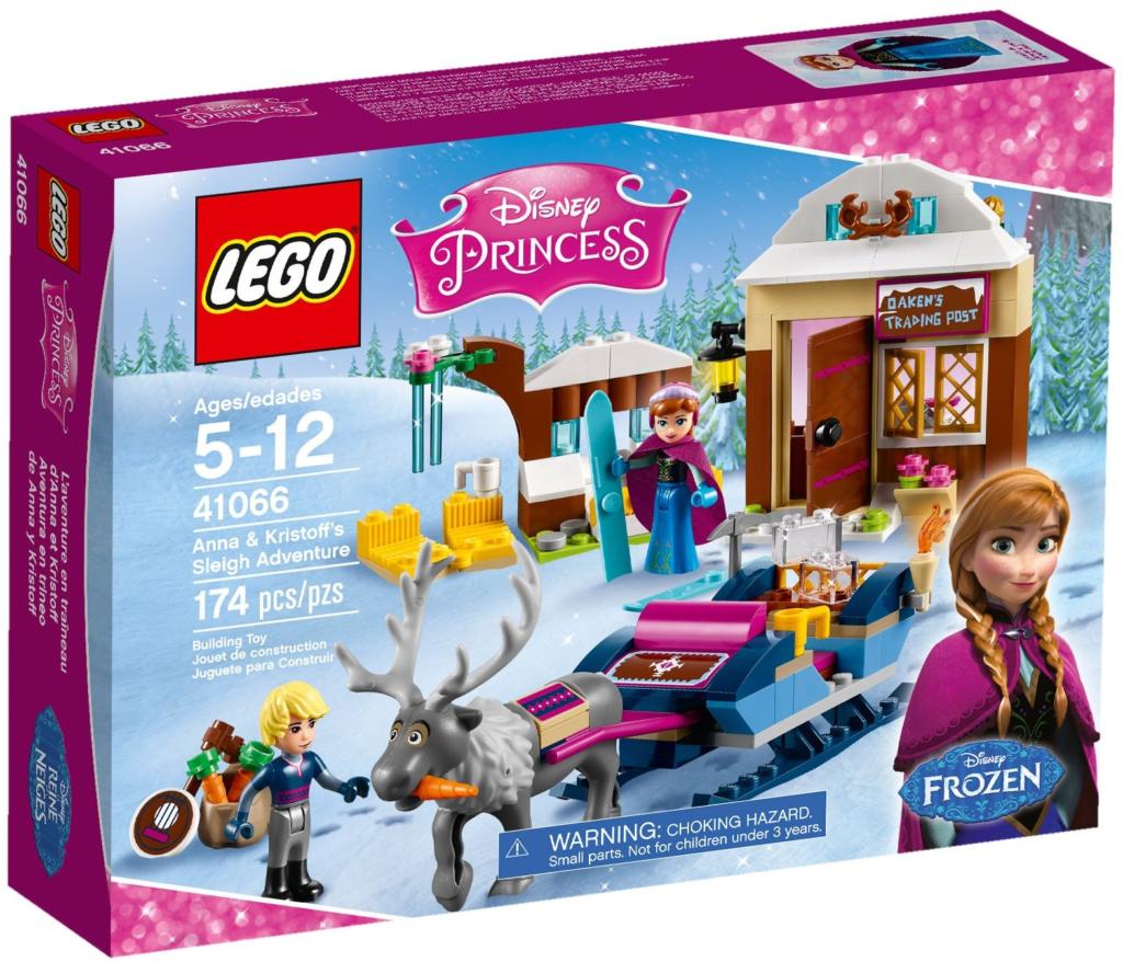 41066 frozen anna and kristoffs sleigh adventure annas und kristoffs schlittenabenteuer