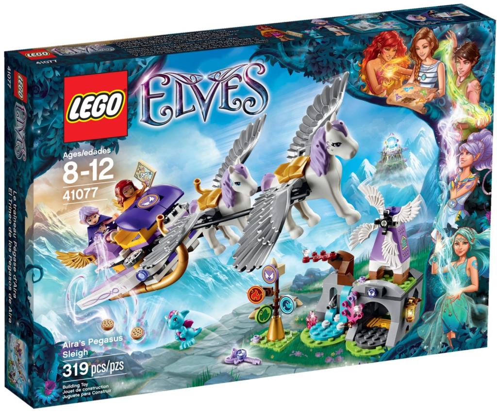 41077 lego elfes airas pegasus sleigh airas pegasus schlitten