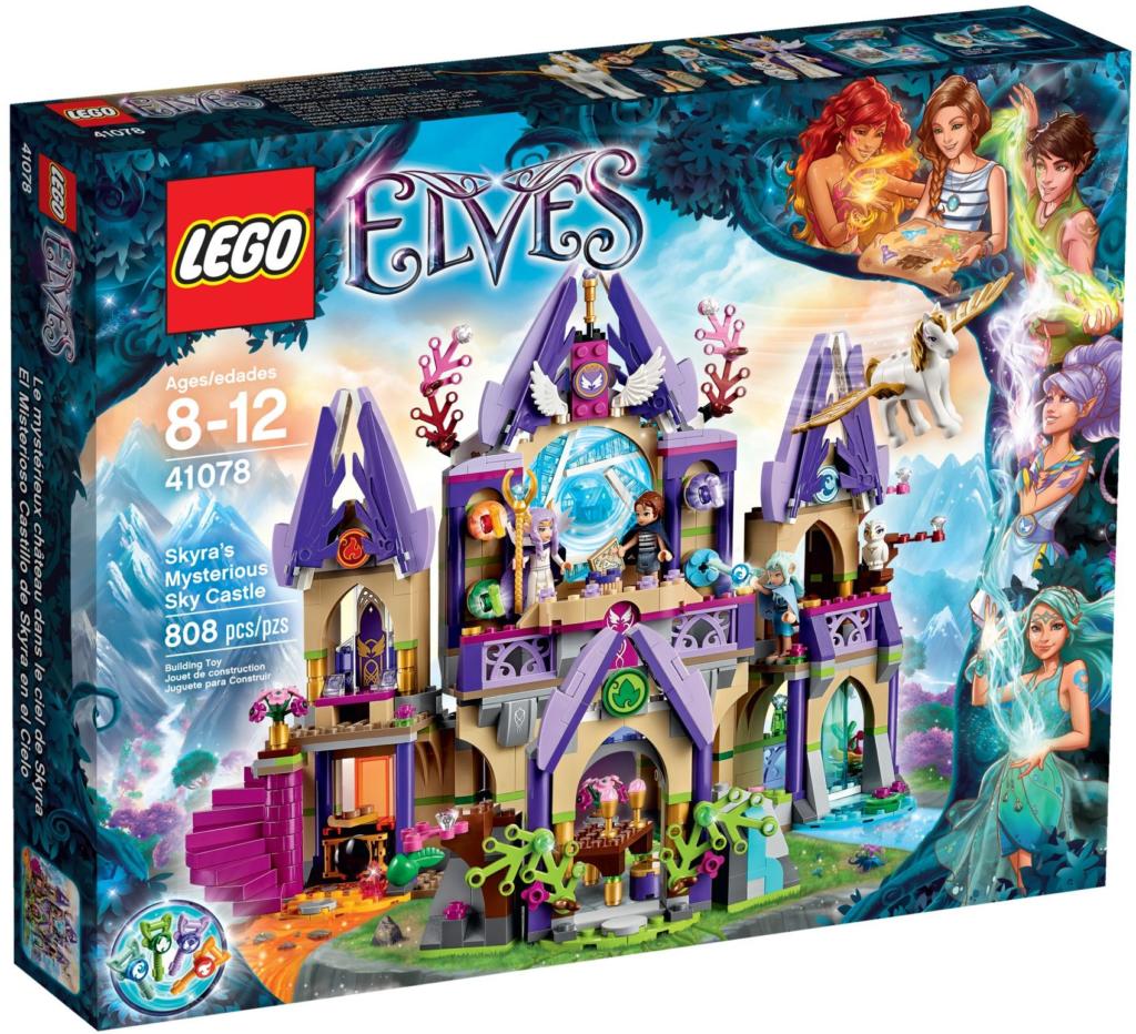 41078 lego elves skyras mysterious sky castle skyras geheimnisvolles himmelsschloss