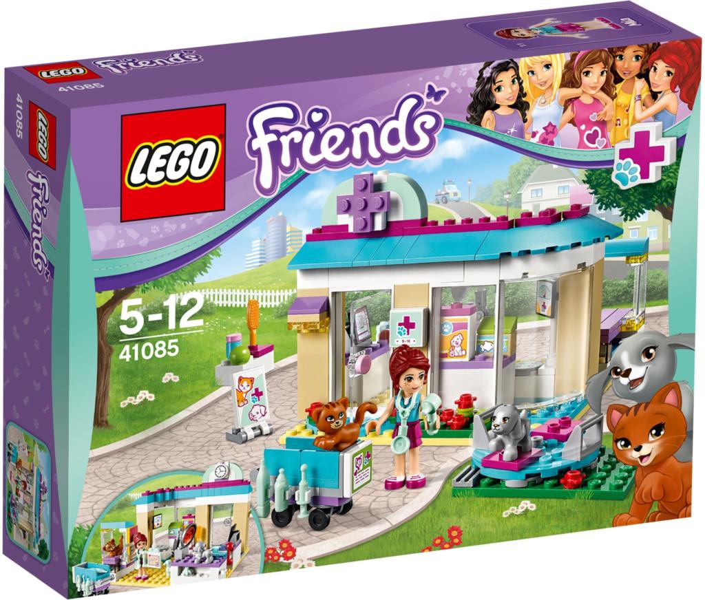lego friends 41085 tierpflege klinik