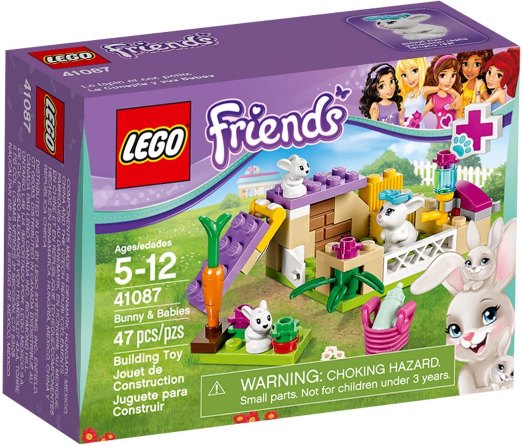 lego friends 41087 kaninchenmutter mit babies