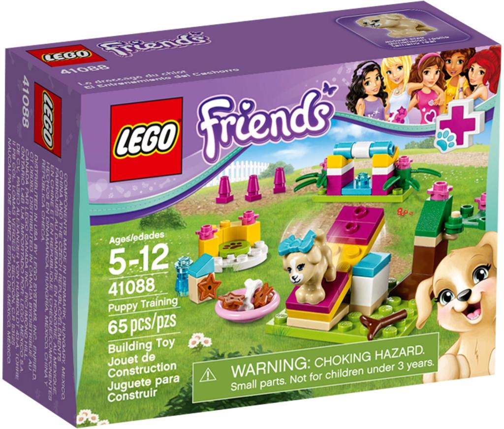 lego friends 41088 welpen training