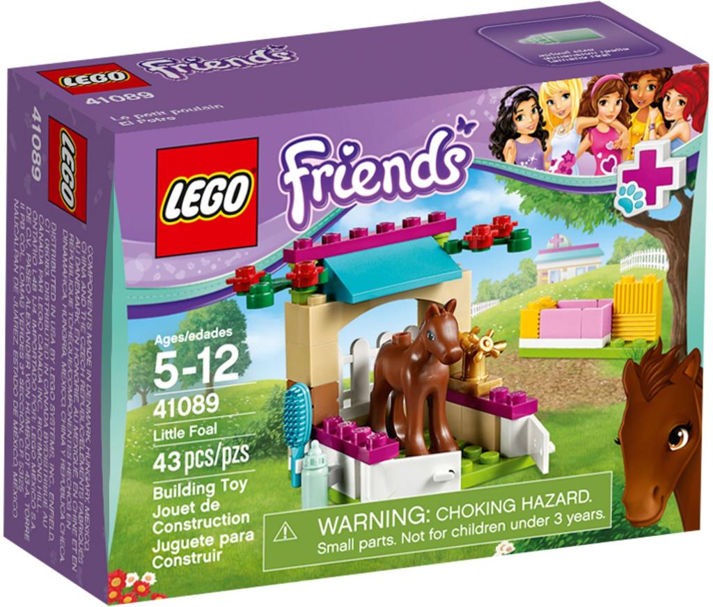 lego friends 41089 little foal fohlen pflegestall