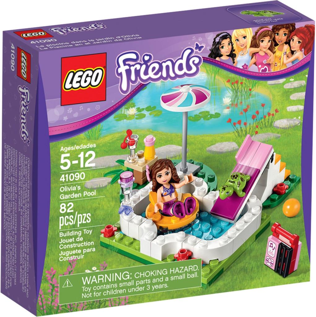lego friends 41090 olivias gartenpool