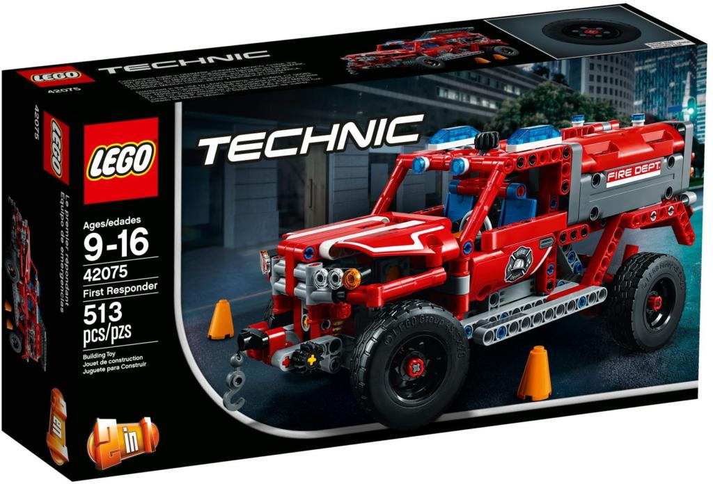 lego technic 42075 feuerwehr truck 4x4 first responder
