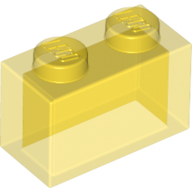 6244907 35743 classic brick 1x2 transparent gelb