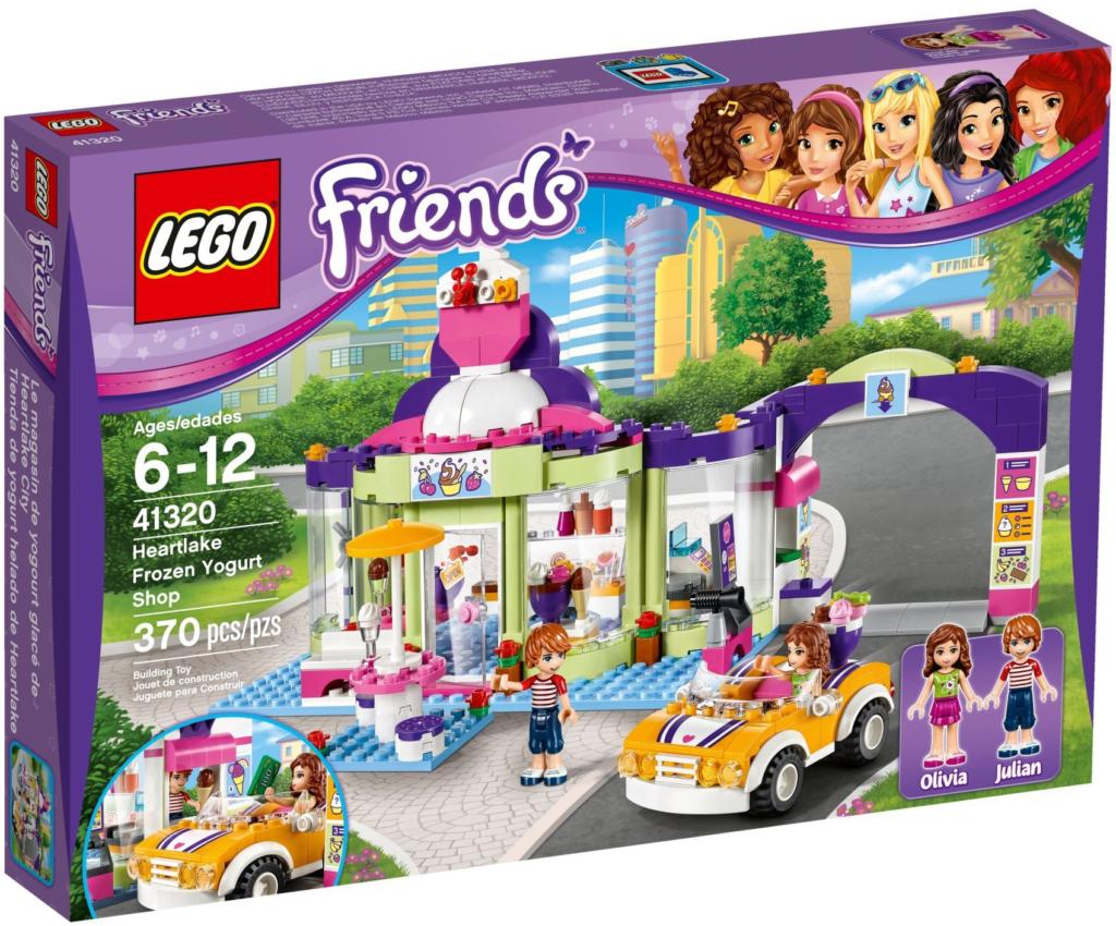 41320 Lego Friends Heartlake Joghurteisdiele