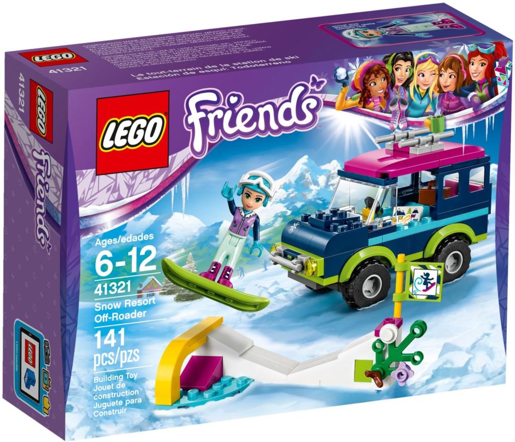 41321 Lego Friends Geländewagen im Wintersportort