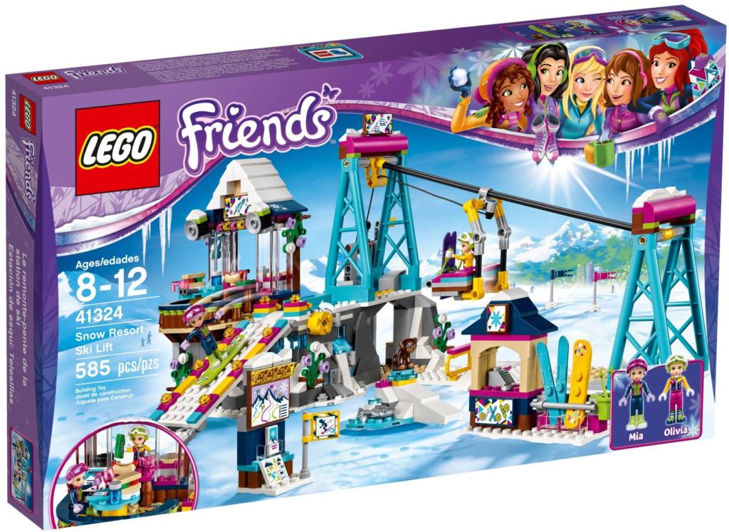 41324 Lego Friends Snow Resort Ski Lift Skilift im Wintersportort