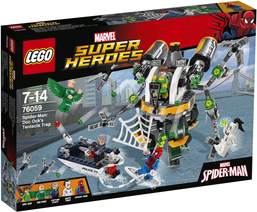 76059 Lego Marvel Spider Man Doc Ocks Tentakelfalle