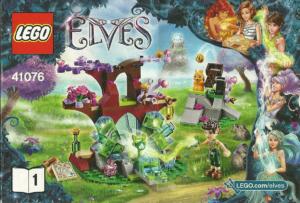 41076: LEGO® Elves Bauanleitung Farran and the Crystal Hollow / Ferran und die Kristallhöhle Heft 1
