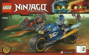 70622: LEGO® Ninjago Bauanleitung Desert Lightning Heft 2