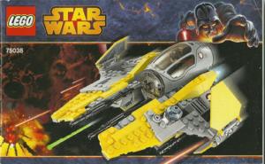 75038: LEGO® Star Wars Bauanleitung Jedi Interceptor
