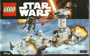 75138: LEGO® Star Wars Bauanleitung Hoth Attack