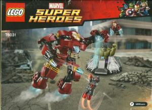 76031: LEGO® MARVEL Super Heroes Bauanleitung The Hulk Buster Smash