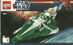 9498: LEGO® Star Wars Bauanleitung Saesee Tiin's Jedi Starfighter Heft 2