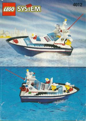 4012: LEGO® System Bauanleitung Wave Cops