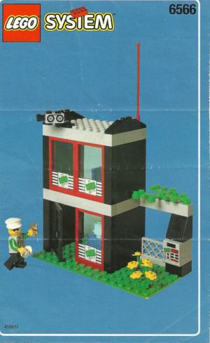 6566: LEGO® System Bauanleitung Bank
