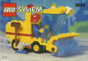 6649: LEGO® System Bauanleitung Street Sweeper
