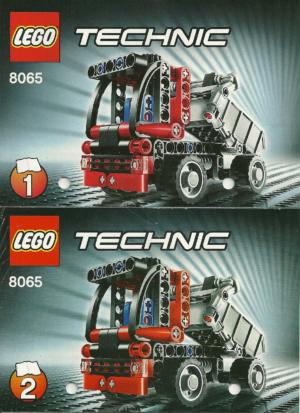 8065: LEGO® Technic Bauanleitung Mini Container Truck