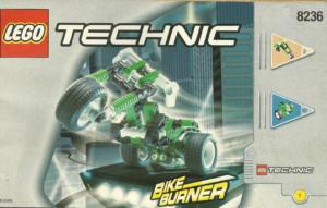 8236: LEGO® Technic Bauanleitung Bike Burner