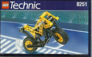 8251: LEGO® Technic Bauanleitung Sonic Cycle