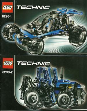 8296: LEGO® Technic Bauanleitung Dune Buggy