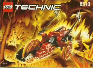 8510: LEGO® Technic Bauanleitung Lava