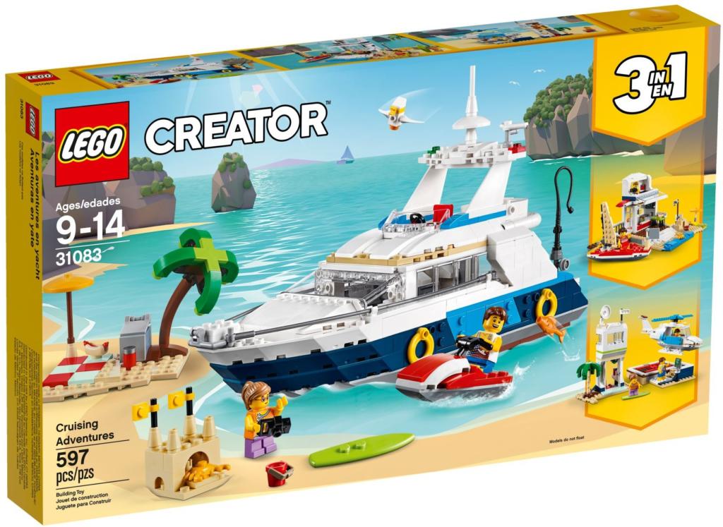 31083 LEGO Creator Cruising Adventures Abenteuer auf der Yacht
