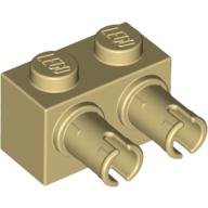 Technic Stein 1x2 mit 2 Pin