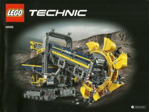 42055: LEGO® Technic Bauanleitung Bucket Wheel Excavator