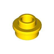 Classic Rundplatte 1x1 mit Loch