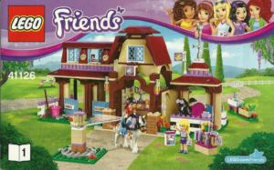41126: LEGO® Friends Bauanleitung Reiterhof Heft 1, 2 & 3