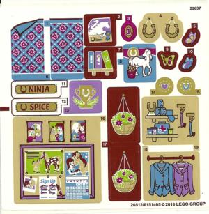 Original Kleberbogen Heartlake Reiterhof (41126)