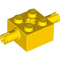 Technic Stein 2x2 mit 2 Pin