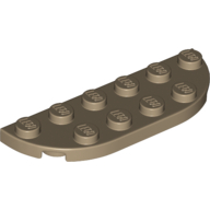 Classic Rundplatte 2x6 (Halbkreis)